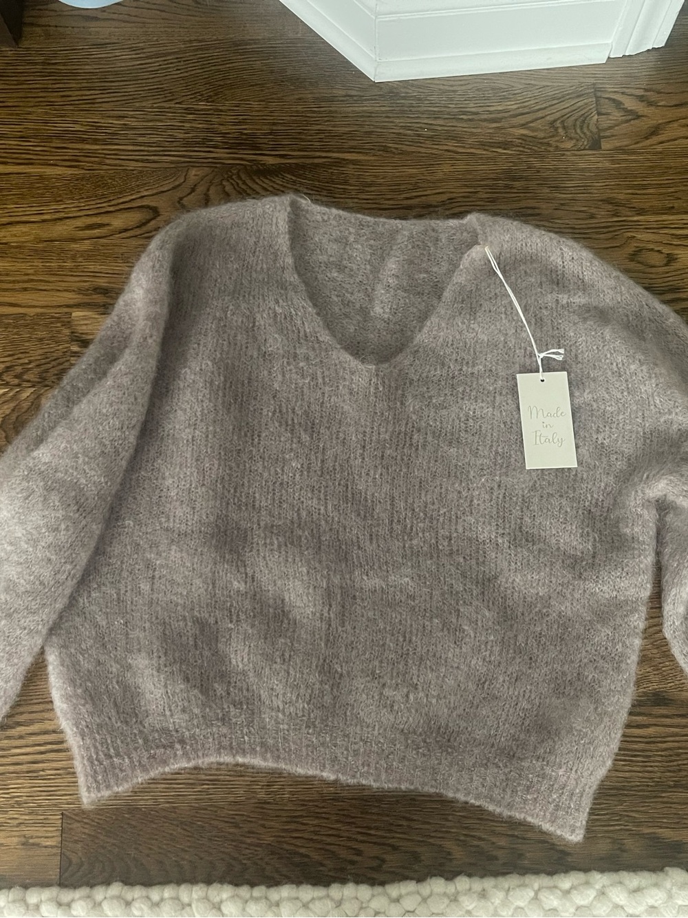 Mohair sweater beige Medium